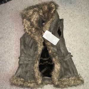 Furry Winter Vest